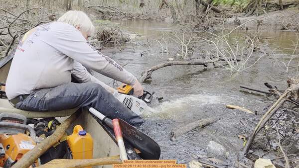 Movie: More underwater sawing, 2026:02:28 11:40:16 (8.9M) --jsq for WWALS