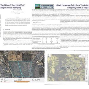 [The AI Layoff Trap 2026-03-02 --Brett Hemenway Falk, Gerry Tsoukalas, No jobs means no buying, One policy works to stop it]