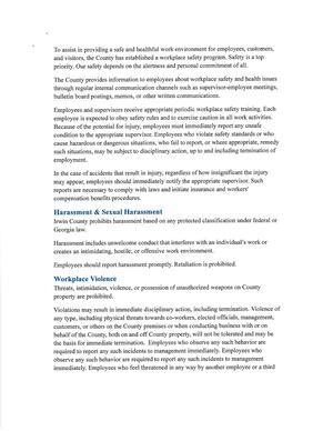 [Harassment & Sexual Harassment]