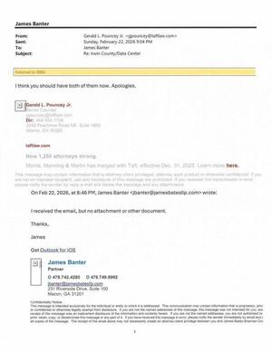 [I think you should have both of them now. Apologies. 2026-02-22 9:04 PM --Gerald L. Pouncey Jr.]