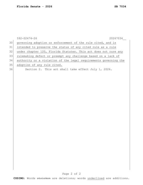 Section 2. This act shall take effect July 1, 2026.