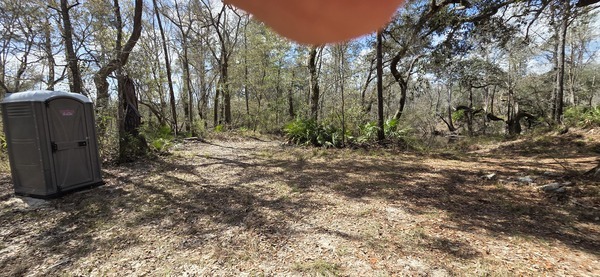 Port-A-Potty at lunch stop, 2026:03:07 12:35:26, 30.8159731, -83.4246138 --jsq for WWALS