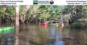[Mayor and Chairmans Paddle by Suwannee Riverkeeper, Withlacoochee River, Saturday, March 7, 2026]