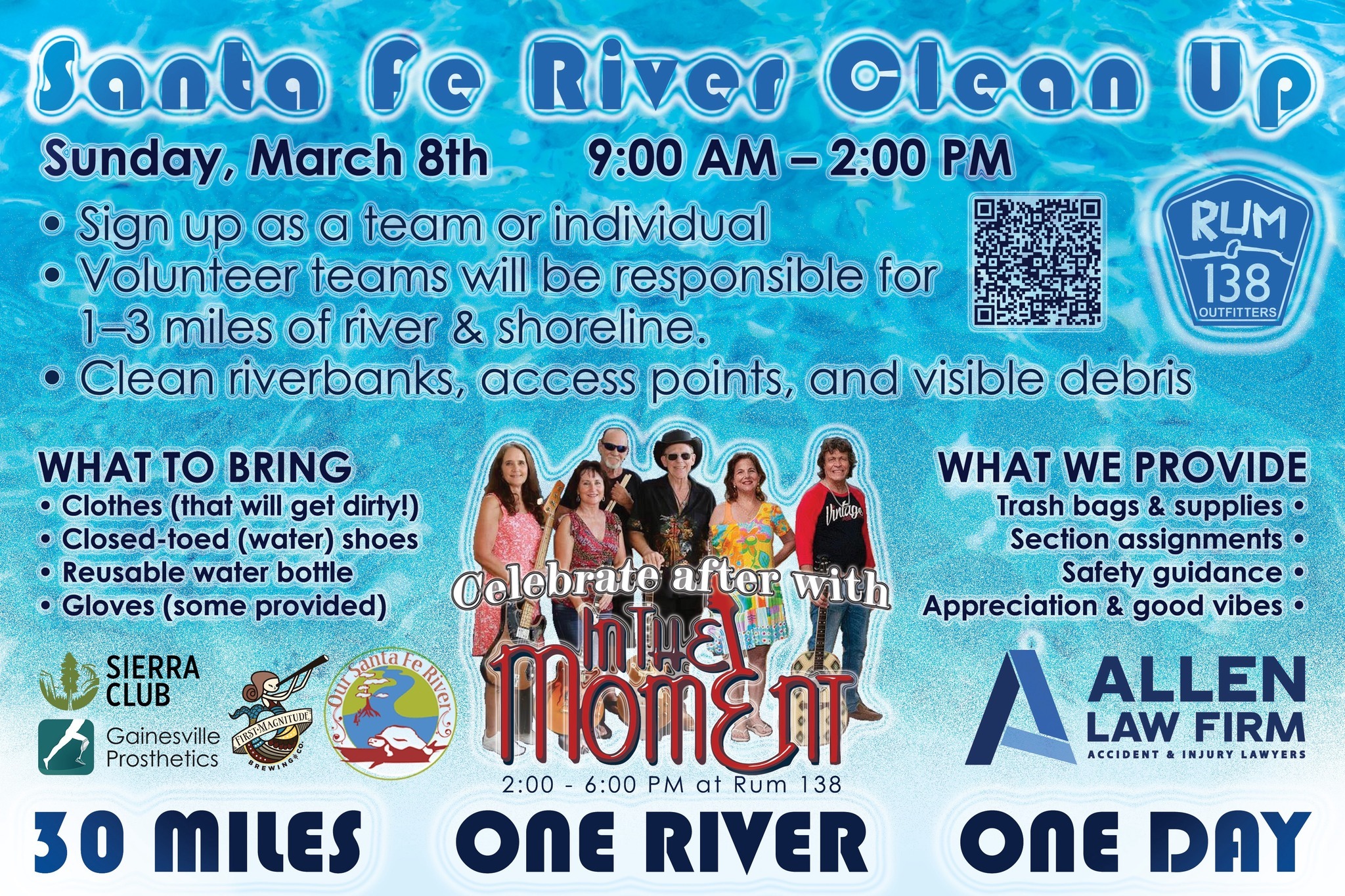 30 miles, One river, One day, 2026-02-28 --Rum 138