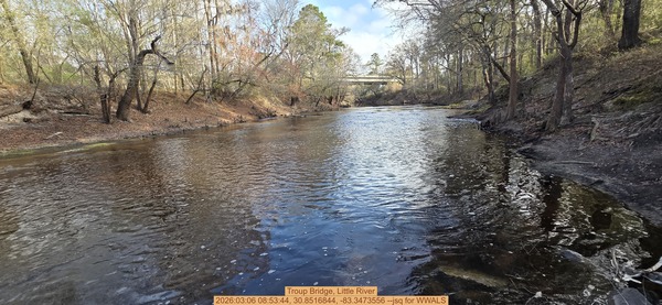 Troup Bridge, Little River, 2026:03:06 08:53:44, 30.8516844, -83.3473556 --jsq for WWALS