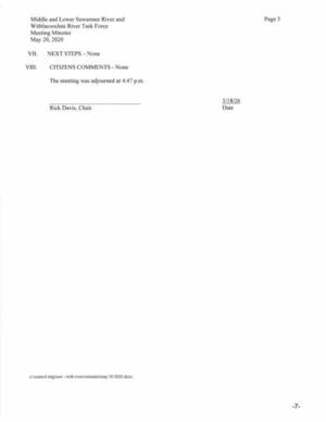 [Next Steps (None) and Citizens Comments (None)]