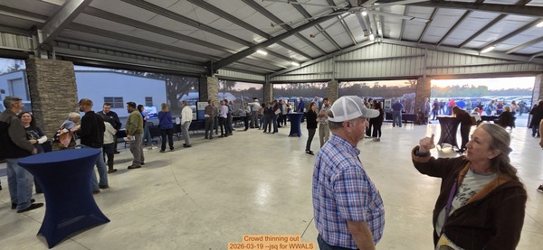 Crowd thinning out, 2026-03-19 --jsq for WWALS