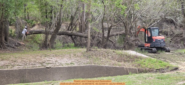 Roark Land Clearing and Restoration, 2026:03:29 09:29:37, 30.8876879, -83.3239419 --jsq for WWALS