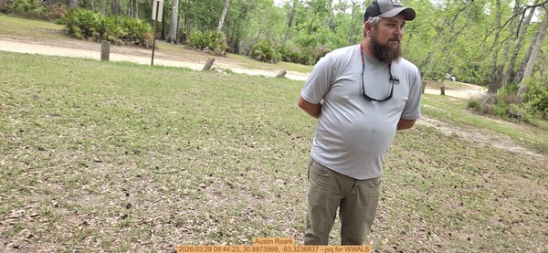 [Austin Roark, 2026:03:29 09:44:23, 30.8873999, -83.3236837 --jsq for WWALS]