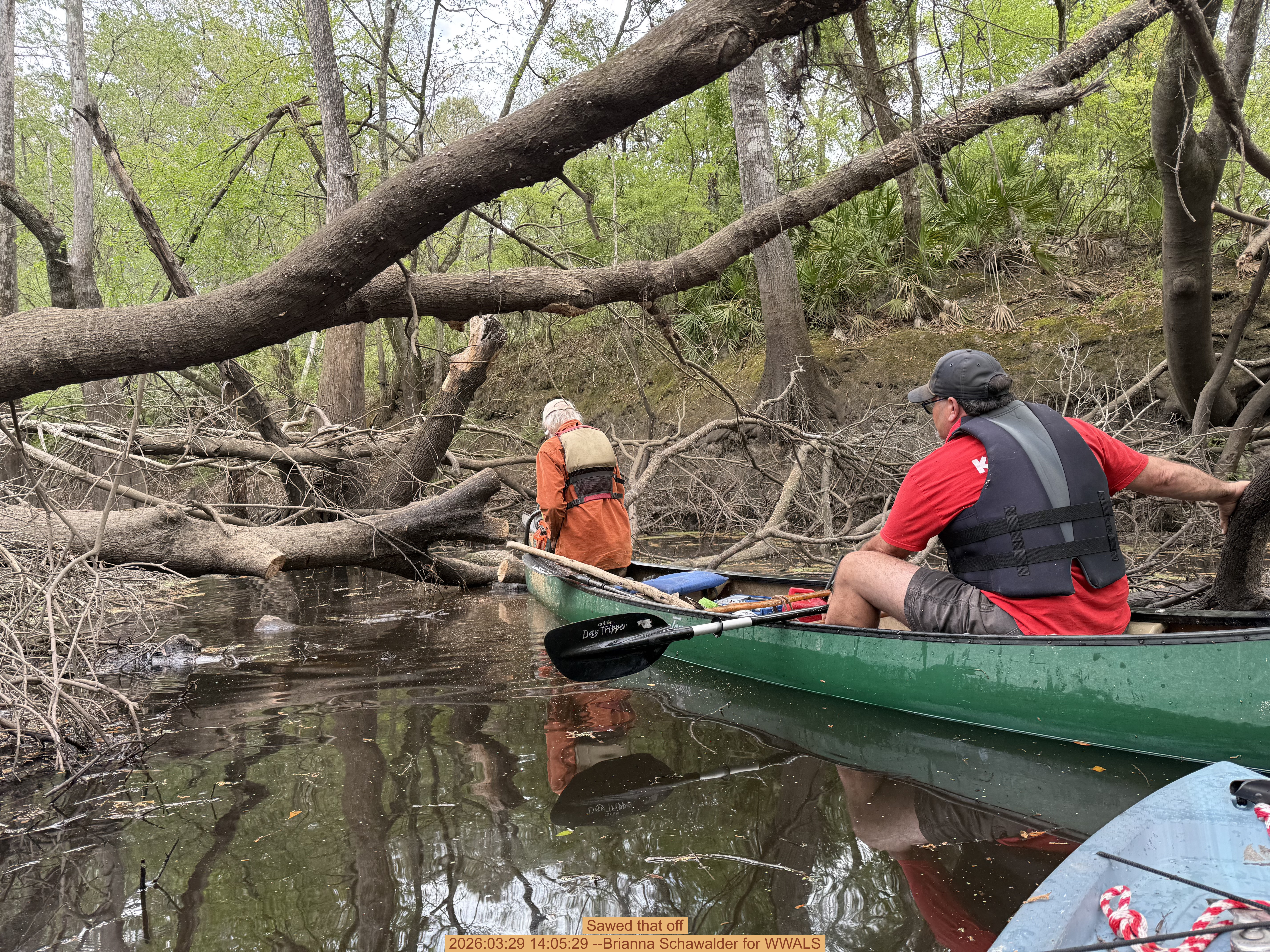 Sawed that off, 2026:03:29 14:05:29 --Brianna Schawalder for WWALS