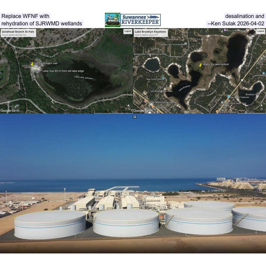Replace WFNF with desalination and rehydration of SJRWMD wetlands --Ken Sulak 2026-04-02