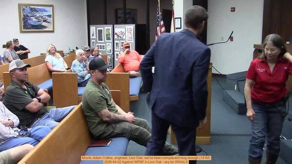 Movie: Adam Collins, engineer, Live Oak: we've been complacent long enough (141M)