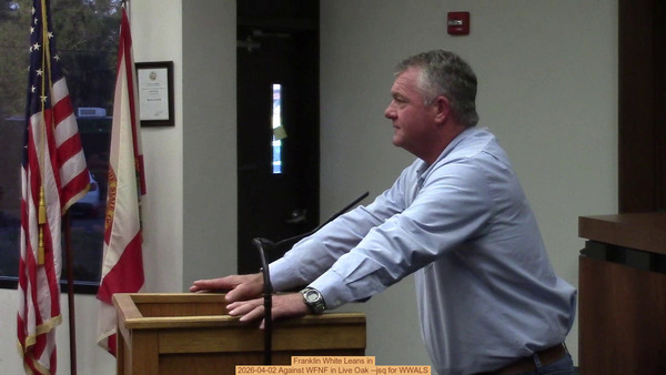 Franklin White Leans in