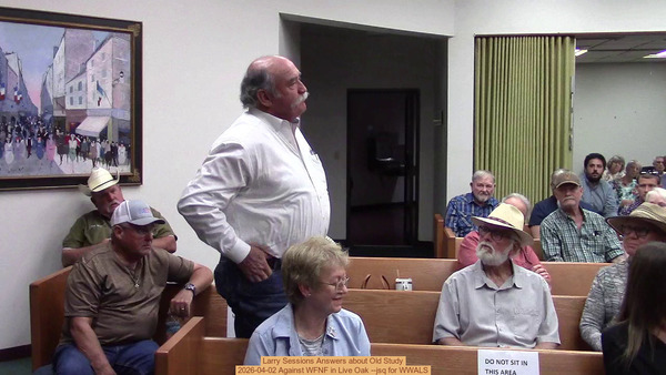 Larry Sessions Answers about Old Study