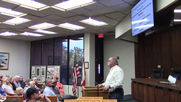 Larry Sessions Speaking