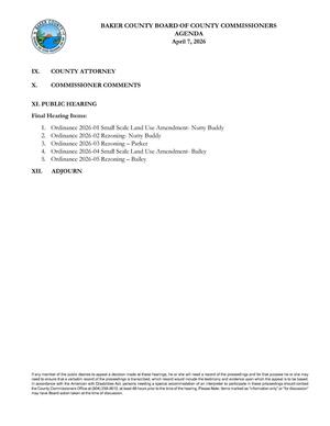 [Adjourn, 2026-04-07 --Baker County BOCC]