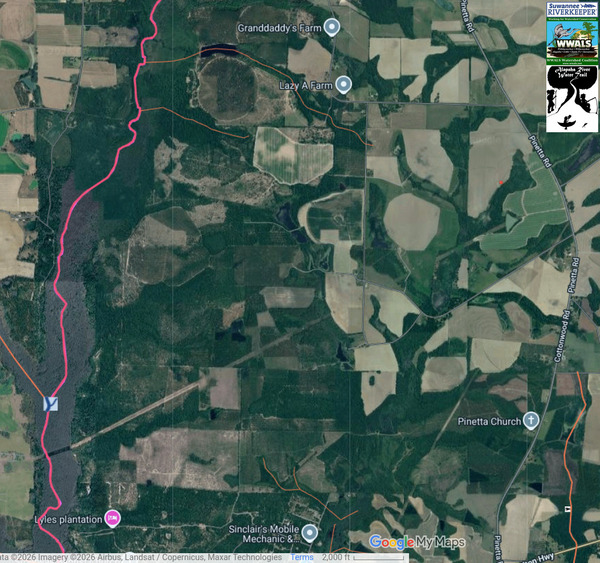 Map: Pinetta Road, Datacenter location 2026-04-11 --ARWT