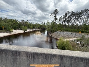 [Downstream, Lakeland Boat Ramp, Alapaha River @ GA 122 2026-04-09 --Kim Tanner for WWALS]