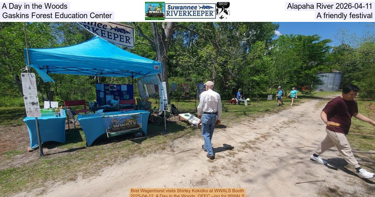 A Day in the Woods, Alapaha River 2026-04-11, Gaskins Forest Education Center, A friendly festival