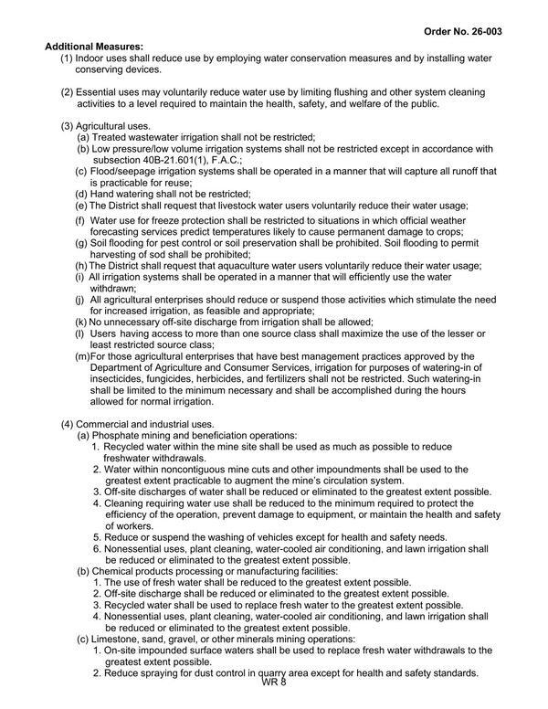 Additional Measures: