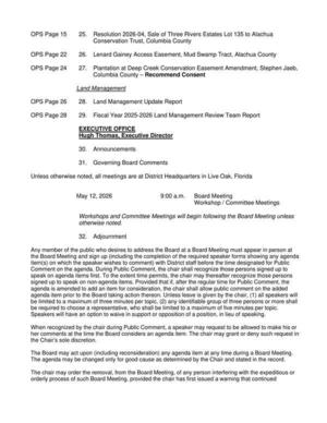 [Any member of the public who desires to address the Board at a Board Meeting must....]