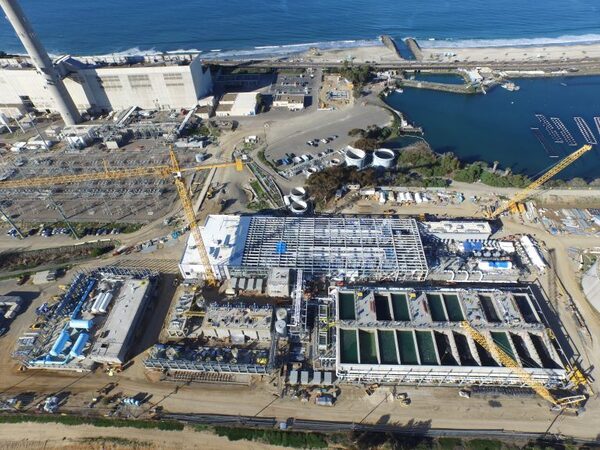 Aerial: Carlsbad Desalination Project --IDE Technologies