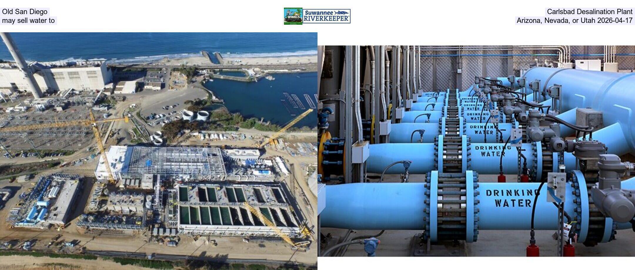 Old San Diego Carlsbad Desalination Plant may sell water to Arizona, Nevada, or Utah 2026-04-17
