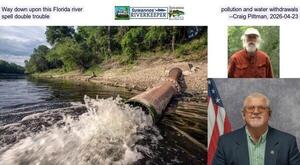 [Way down upon this Florida river, pollution and water withdrawals spell double trouble, --Craig Pittman, 2026-04-23]
