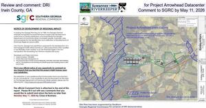 [Review and comment: DRI for Project Arrowhead Datacenter, Irwin County, GA, Comment to SGRC by May 11, 2026]