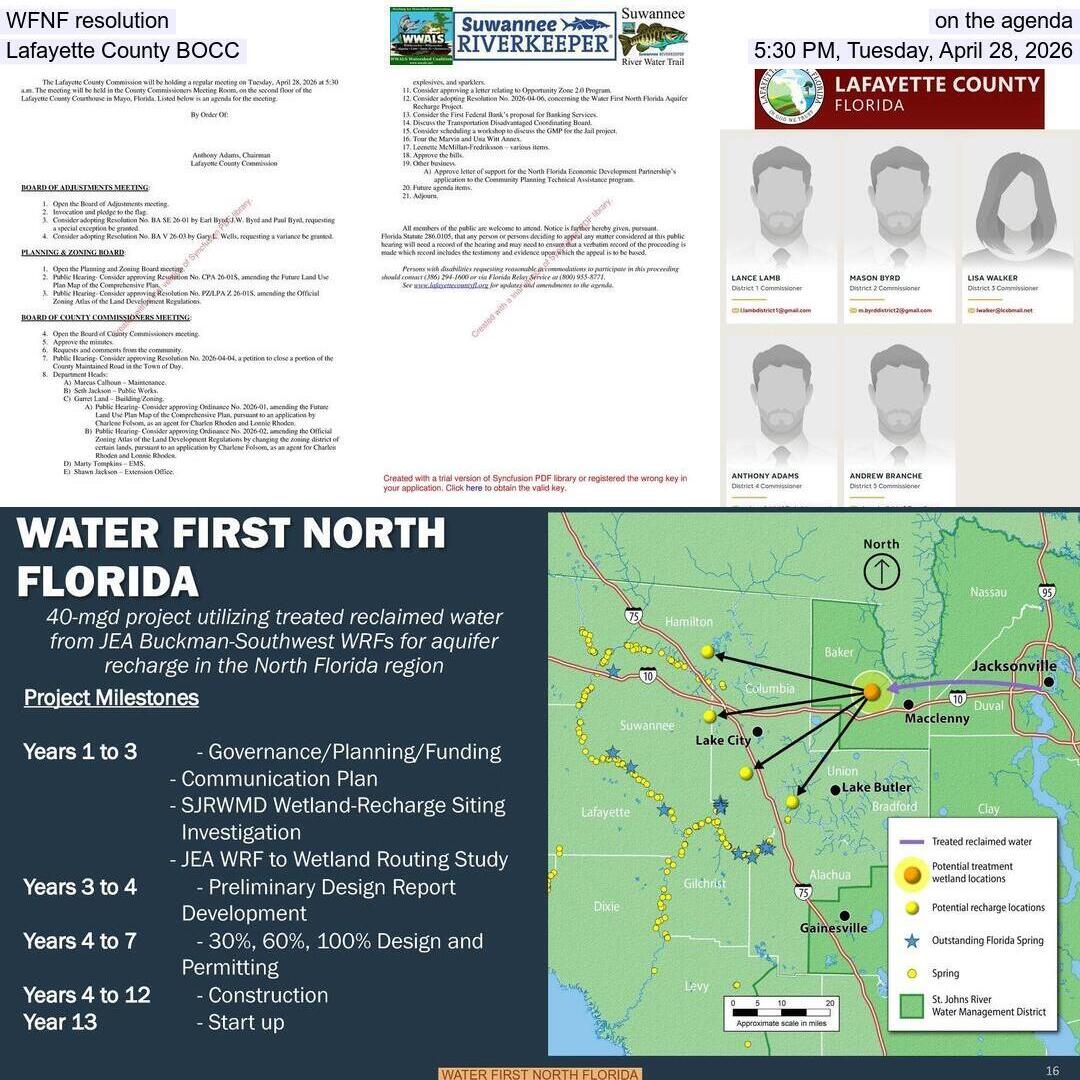 WFNF resolution on the agenda, Lafayette County BOCC, 5:30 PM, Tuesday, April 28, 2026