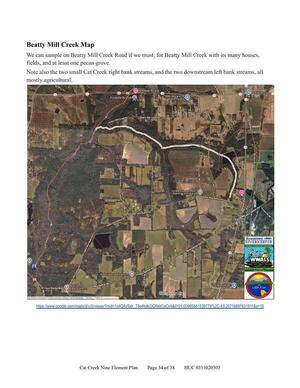[Beatty Mill Creek Map]