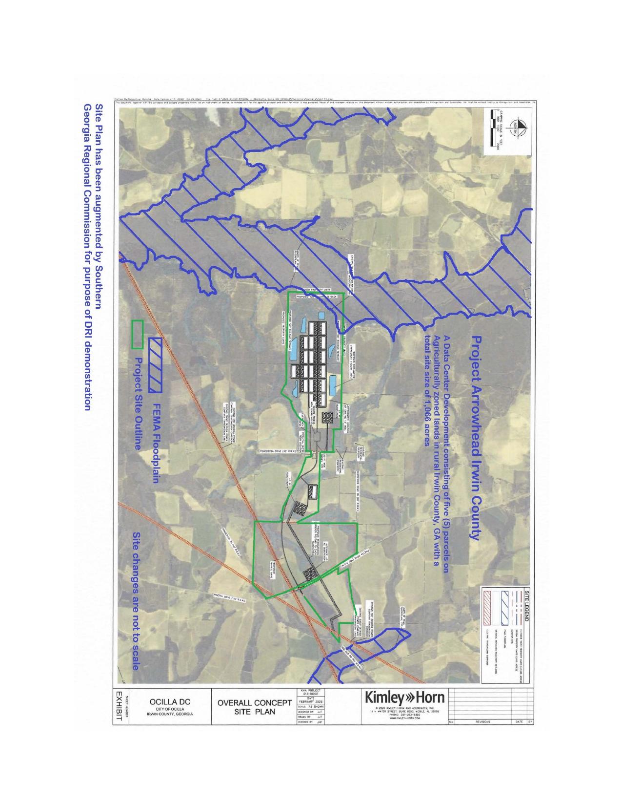 Overall Concept Site Plan --Kimley-Horn annotated by SGRC