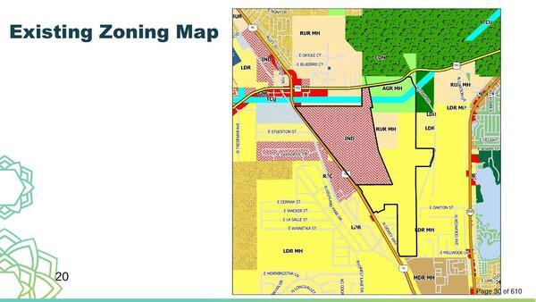 Existing Zoning Map, 2026-03-05 --Citrus County PDC