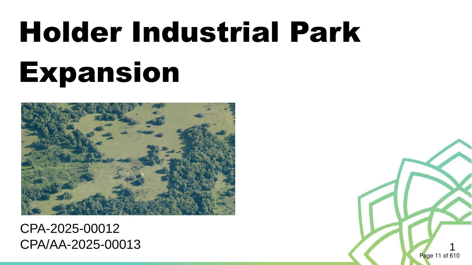Holder Industrial Park Expansion, 2026-03-05 --Citrus County PDC