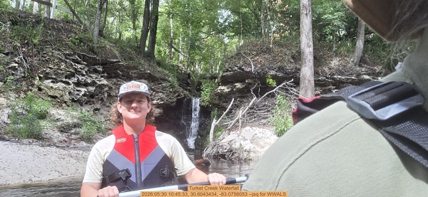 [Turket Creek Waterfall, 2026:05:30 10:45:33, 30.6043434, -83.0756053 --jsq for WWALS]