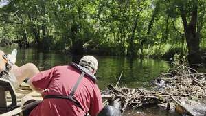 [Movie: Removing driftwood, 2026:06:07 10:35:33, 30.8531974, -83.3359820 (12M)]