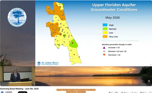 [Upper Floridan Aquifer Groundwater Conditions, 2026-06-09 --SJRWMD]