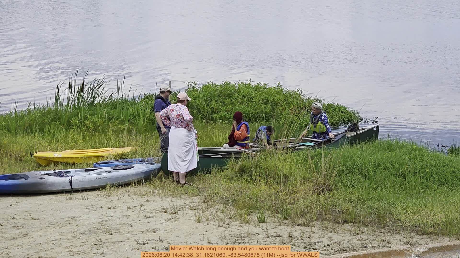 Movie: Watch long enough and you want to boat, 2026:06:20 14:42:38, 31.1621069, -83.5480678 (11M) --jsq for WWALS
