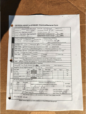 [Data, Mills Dock, Santa Fe River @ NW 282nd Dr 2026-06-24 --Bob Mills and Kurt Hurzeler for WWALS]