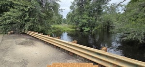 [Upstream, Franklinville Road, Withlacoochee River, 2026:06:25 --jsq for WWALS 13:20:42, 30.9814010, -83.2677213]