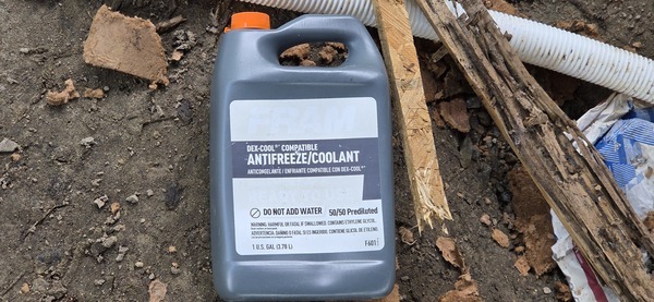 Dex-Cool Compatible Antifreeze/Coolant under Hagan Bridge, 2026:06:26 11:49:02, 31.0140792, -83.3011446