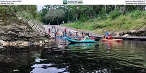 [Gibson County Park to SRSP, Suwannee River 2026-06-27, Alapaha River Rise, Suwannee River State Park]