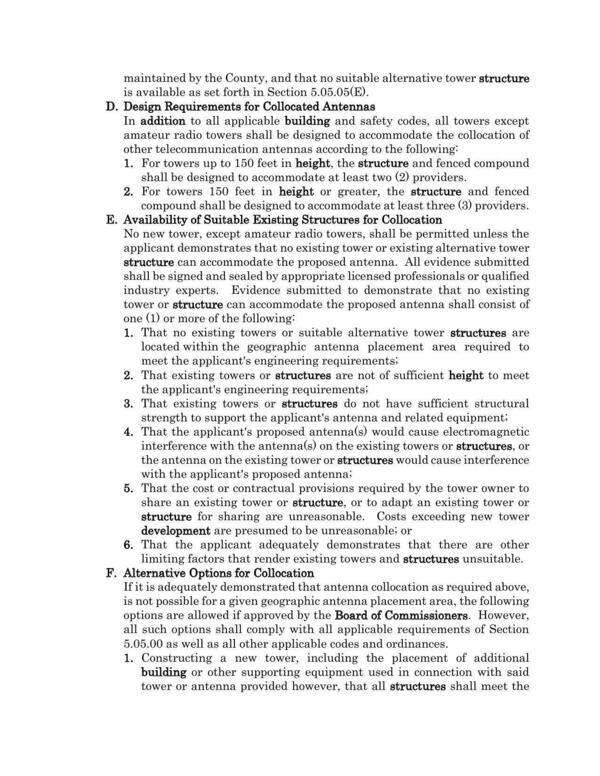 is available as set forth in Section 5.05.05(E).
