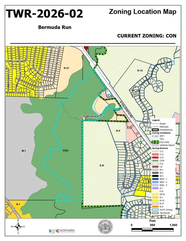 Zoning Location Map