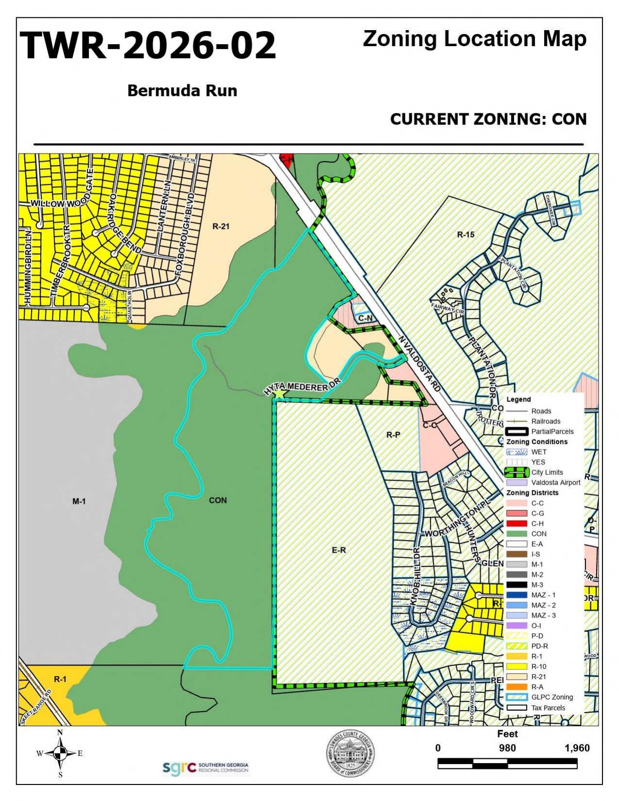 Zoning Location Map