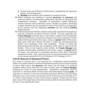 [notice shall be provided to the owner, tenant, or permit-holder of the tower.]