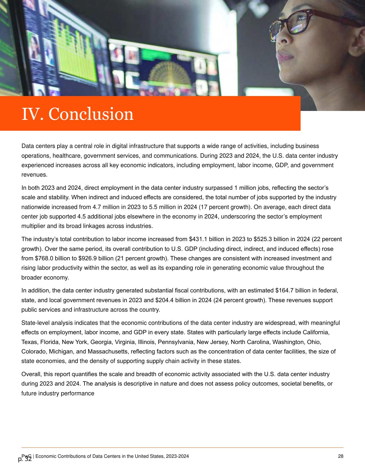 IV. Conclusion