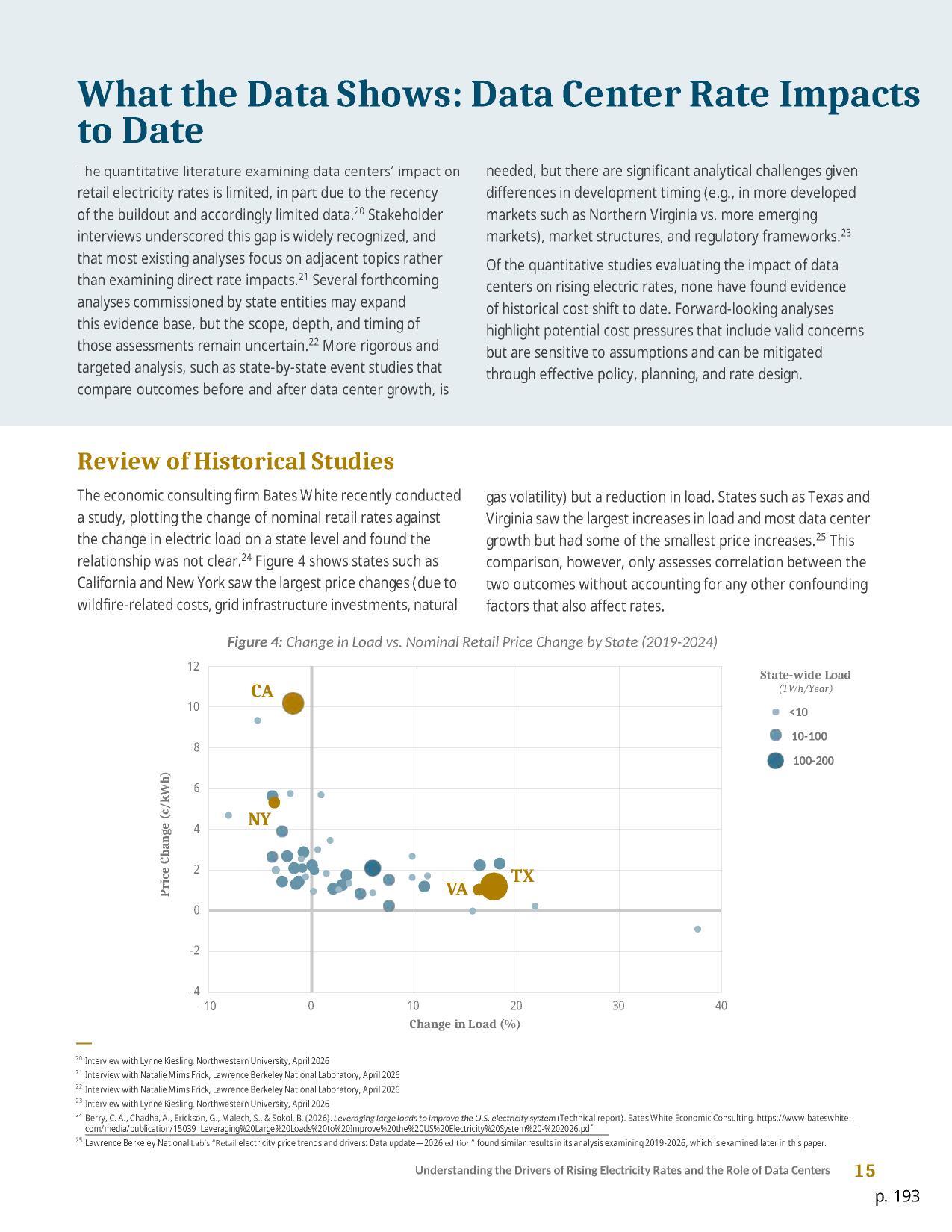 What the Data Shows: Data Center Rate Impacts to Date, 2026-05-01 --Energy+Environmental Economics