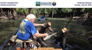 [Another Langdale Park Chainsaw Cleanup, Withlacoochee River, Sunday, July 26, 2026]