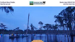 [Full Buck Moon Paddle, Banks Lake 2026-07-29, See the sun set and the moon rise]
